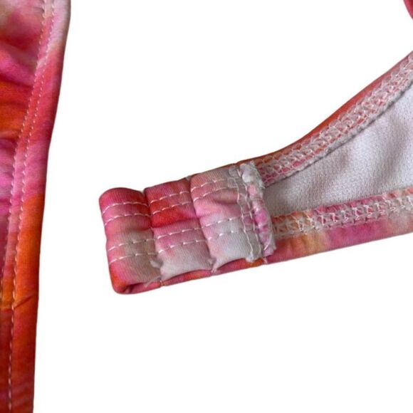 Sundazed Harper Coral Tie Dye Two Piece Swimsuit Size XL Bra 36C NWT - Picture 5 of 11